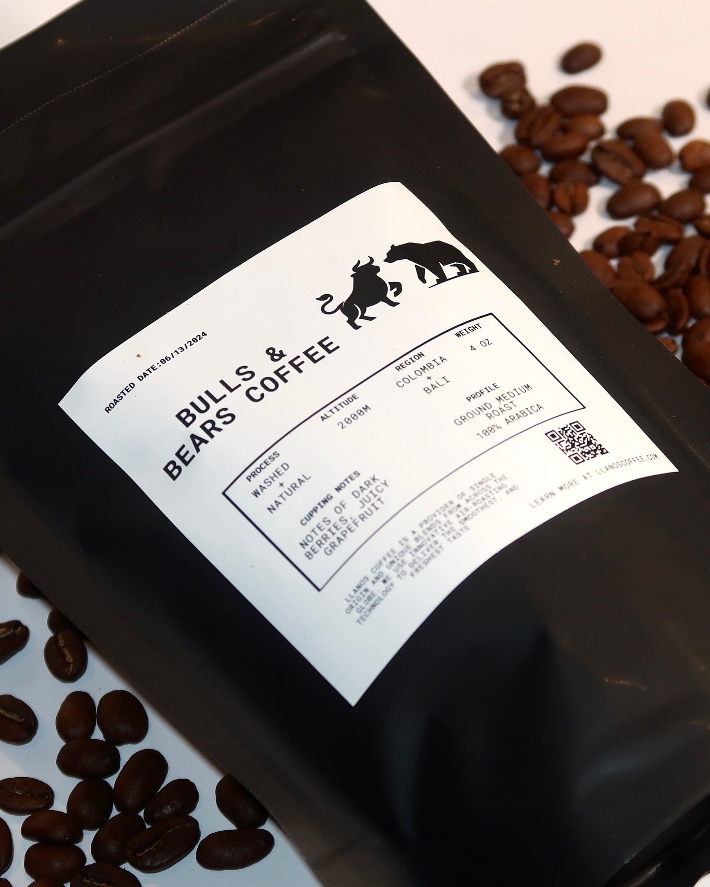 Colombia + Bali Ground Medium Roast Coffee